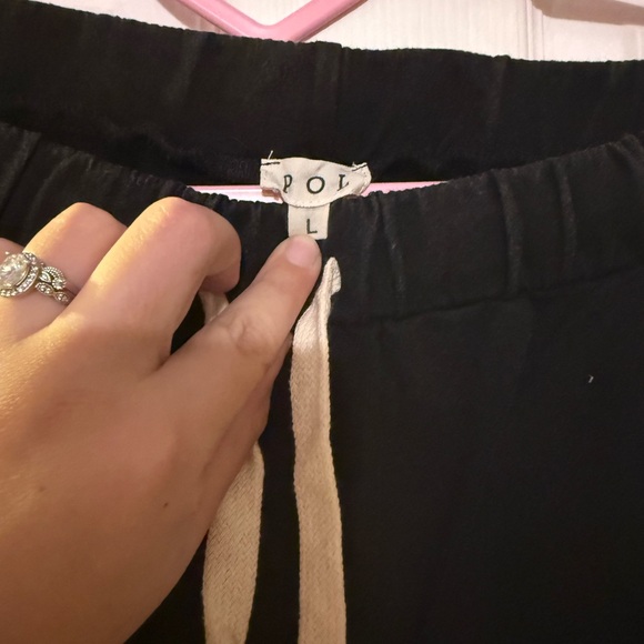 POL Black pants with Star Patches - Picture 4 of 7